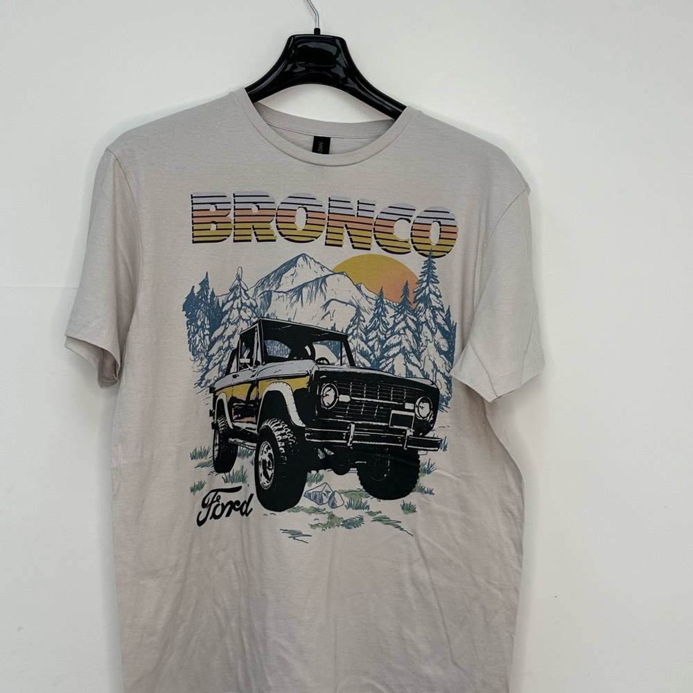 Ford Bronco Graphic Tee - Cream